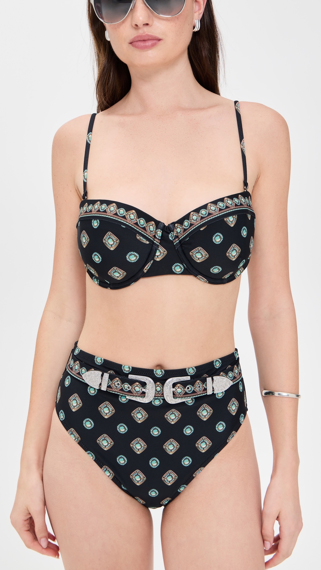 Vanessa Southwestern High Waisted Bottoms - 3