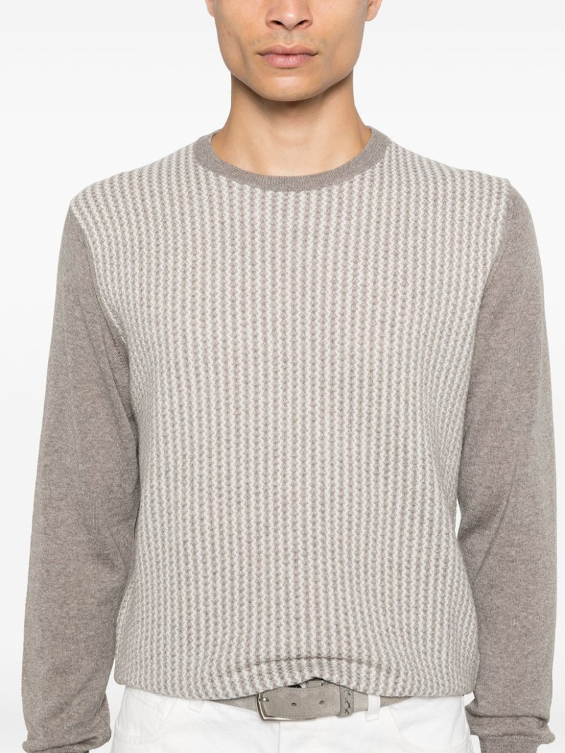 geometric-pattern sweater 5