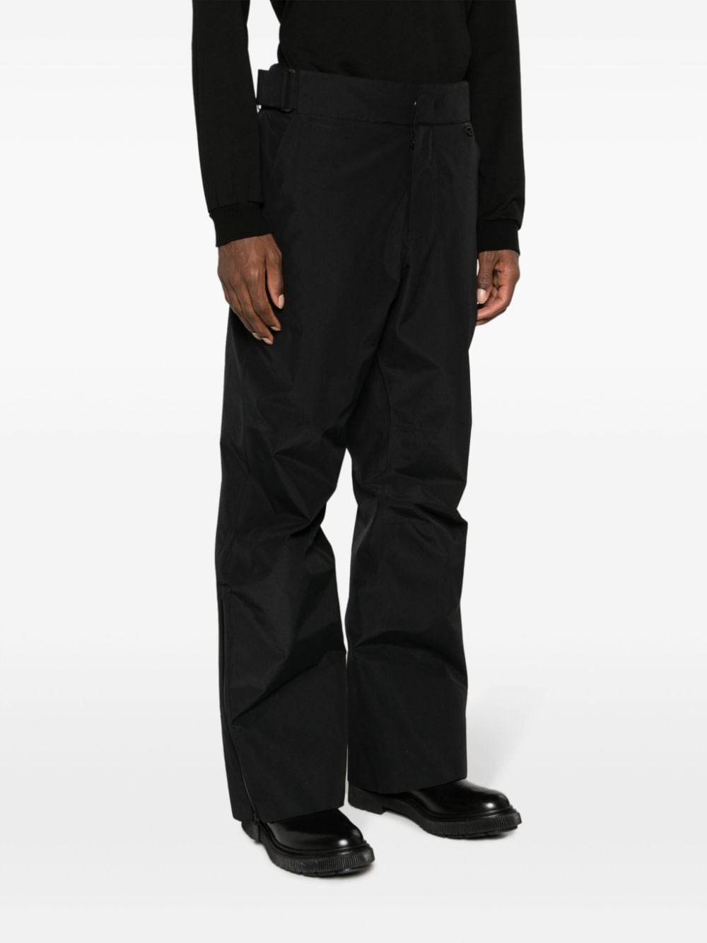 belted ski trousers - 3