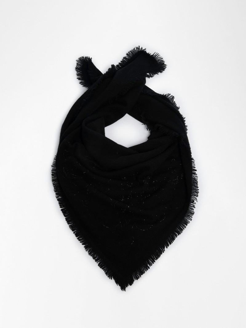 Zadig & Voltaire Stevie Diamanté Western Scarf outlook