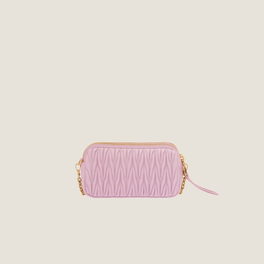 Matelassé nappa leather mini-bag - 4