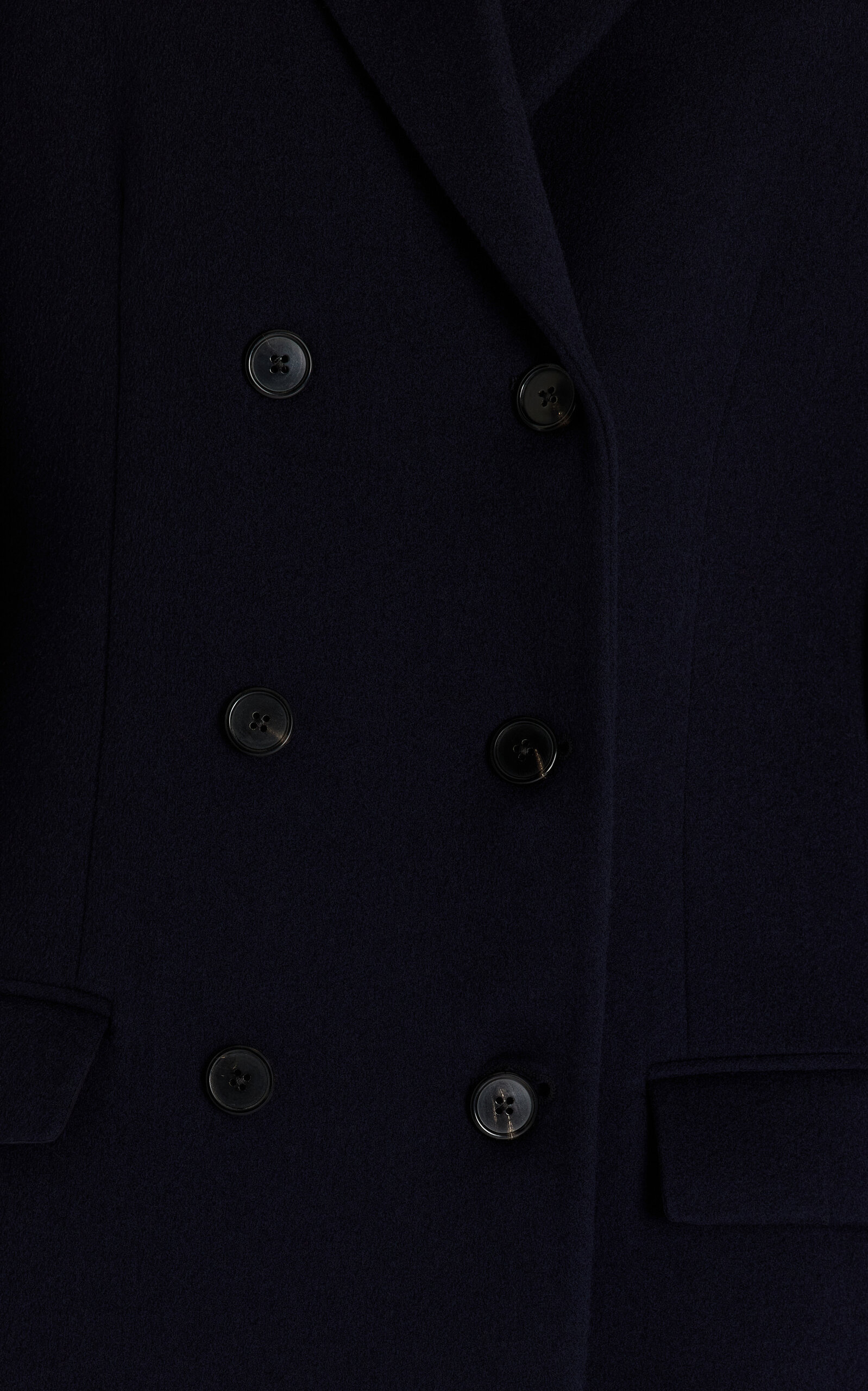 Woody Cashmere Coat navy - 5