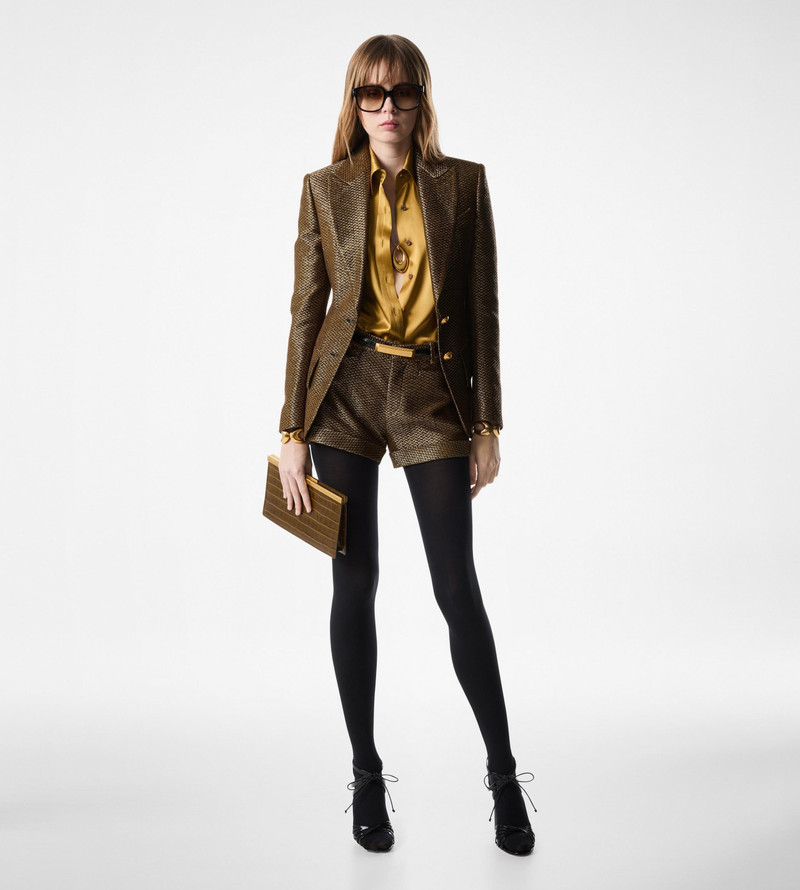 FLUID CHARMEUSE SILK SHIRT 3