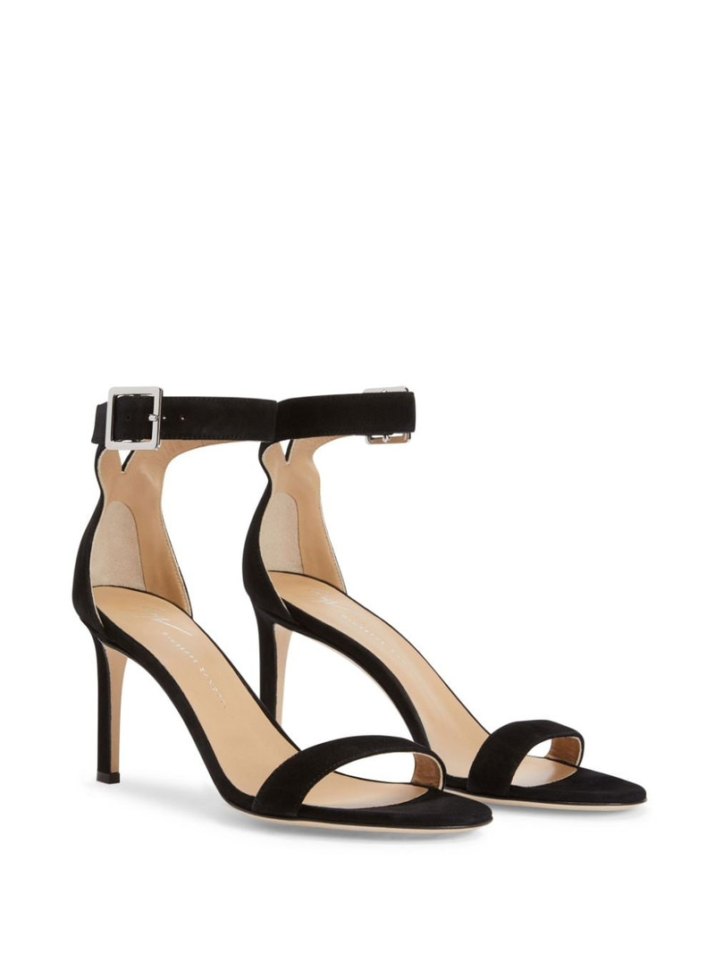 Giuseppe Zanotti Neyla 85mm suede sandals outlook