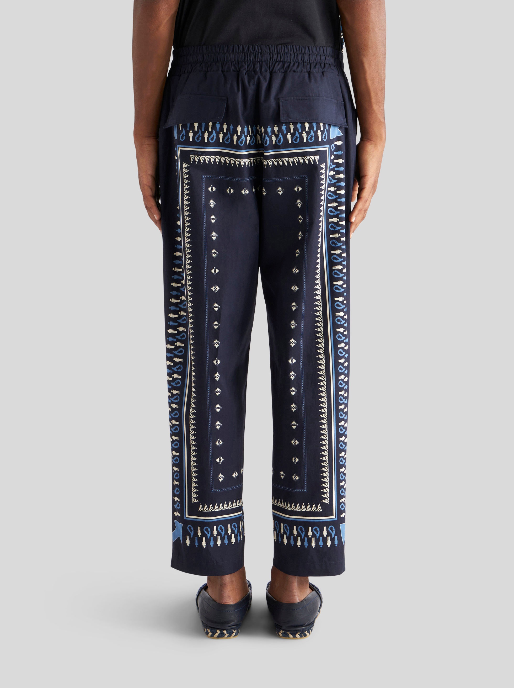 BANDANA PRINT JOGGING TROUSERS - 4