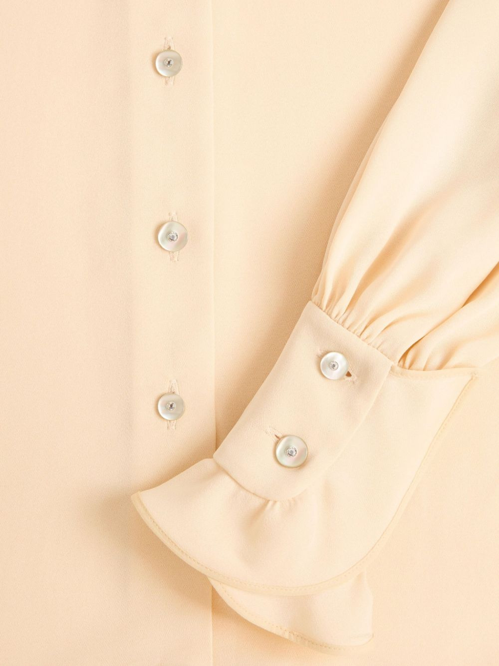 ruffle-collar blouse - 5