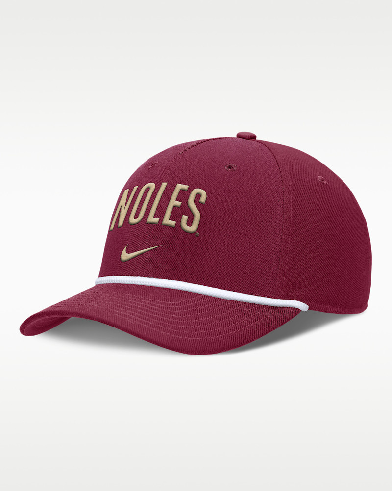 Florida State Primetime Rise Campus Men's Nike College Adjustable Hat 1