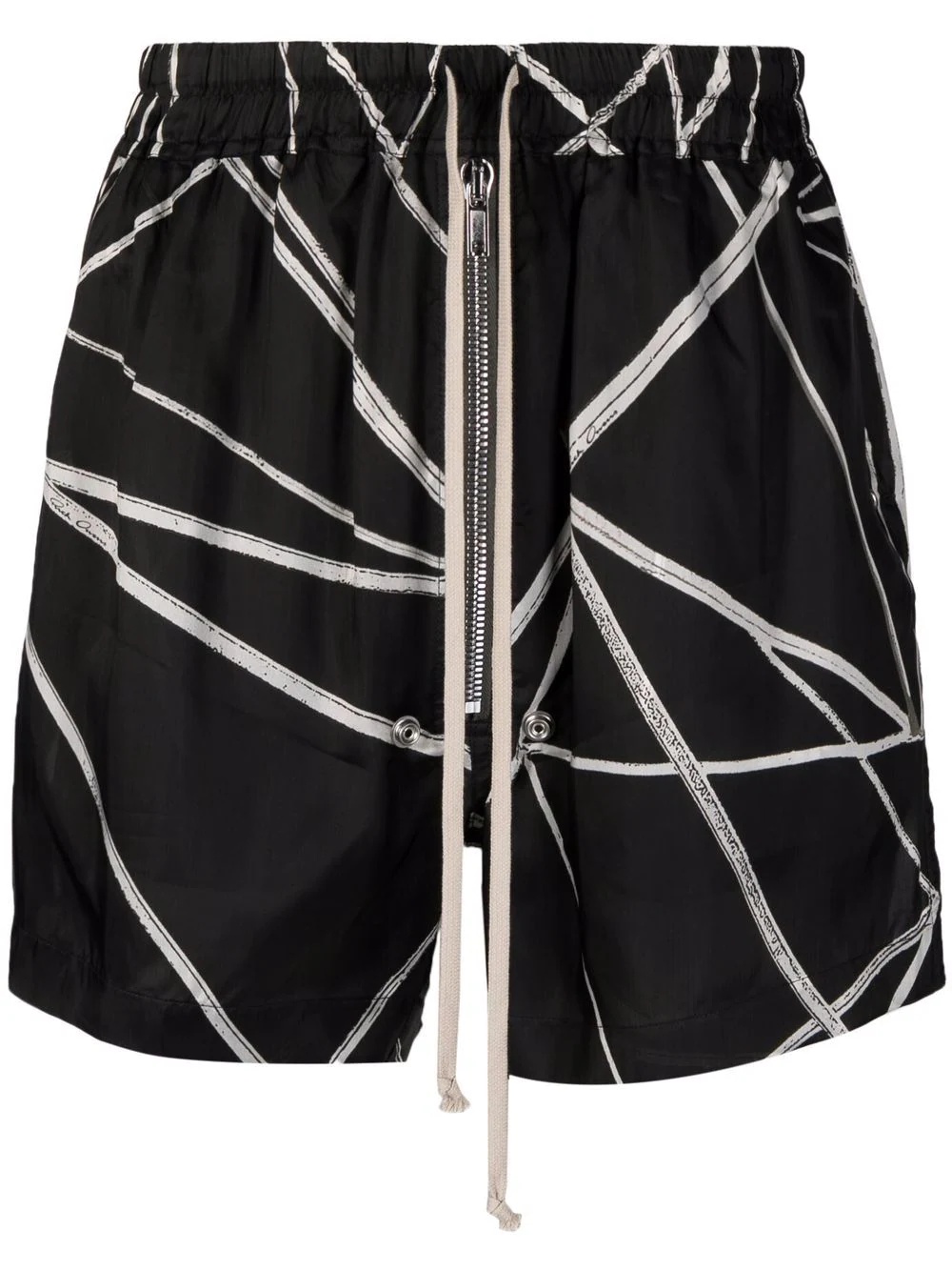 Bela Boxer geometric-print shorts - 1