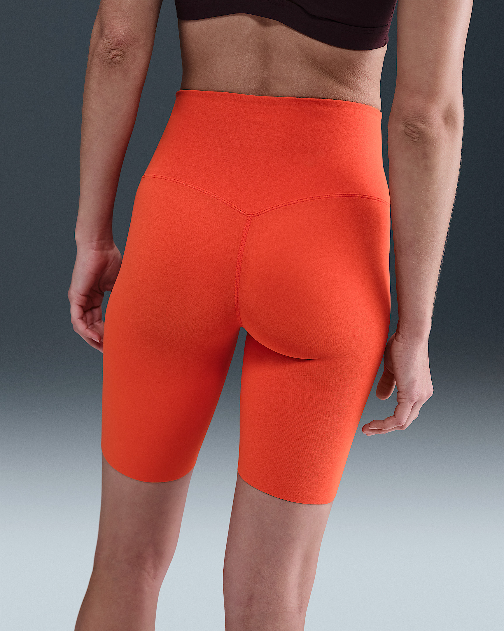 Nike Zenvy Women's Gentle-Support High-Waisted 8" Biker Shorts - 3
