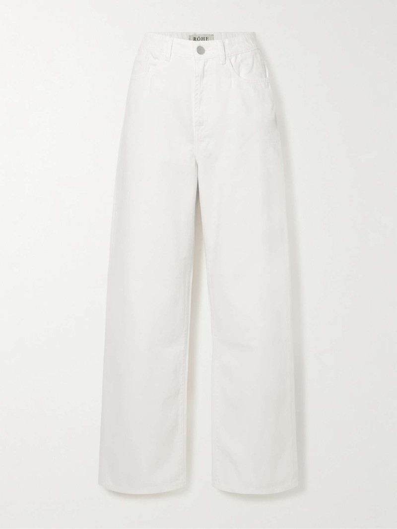 High-rise wide-leg jeans - 1