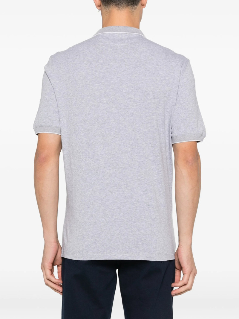 Brunello Cucinelli Piped Logo-embroidered Polo Shirt 4