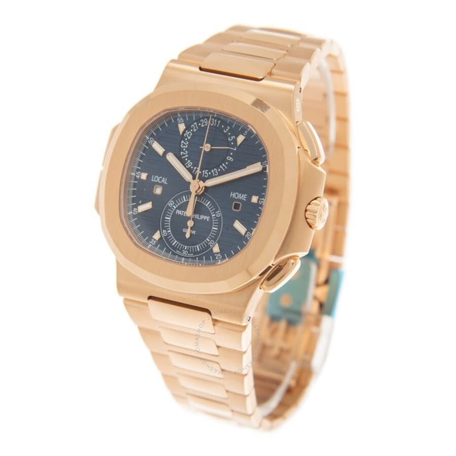 Patek Philippe Nautilus Chronograph Automatic Blue Dial Men's Watch 5990-1R-001 - 5