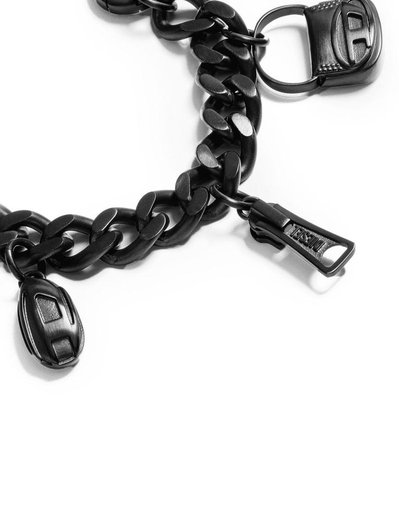 Diesel x CASETiFY logo-charm phone chain outlook