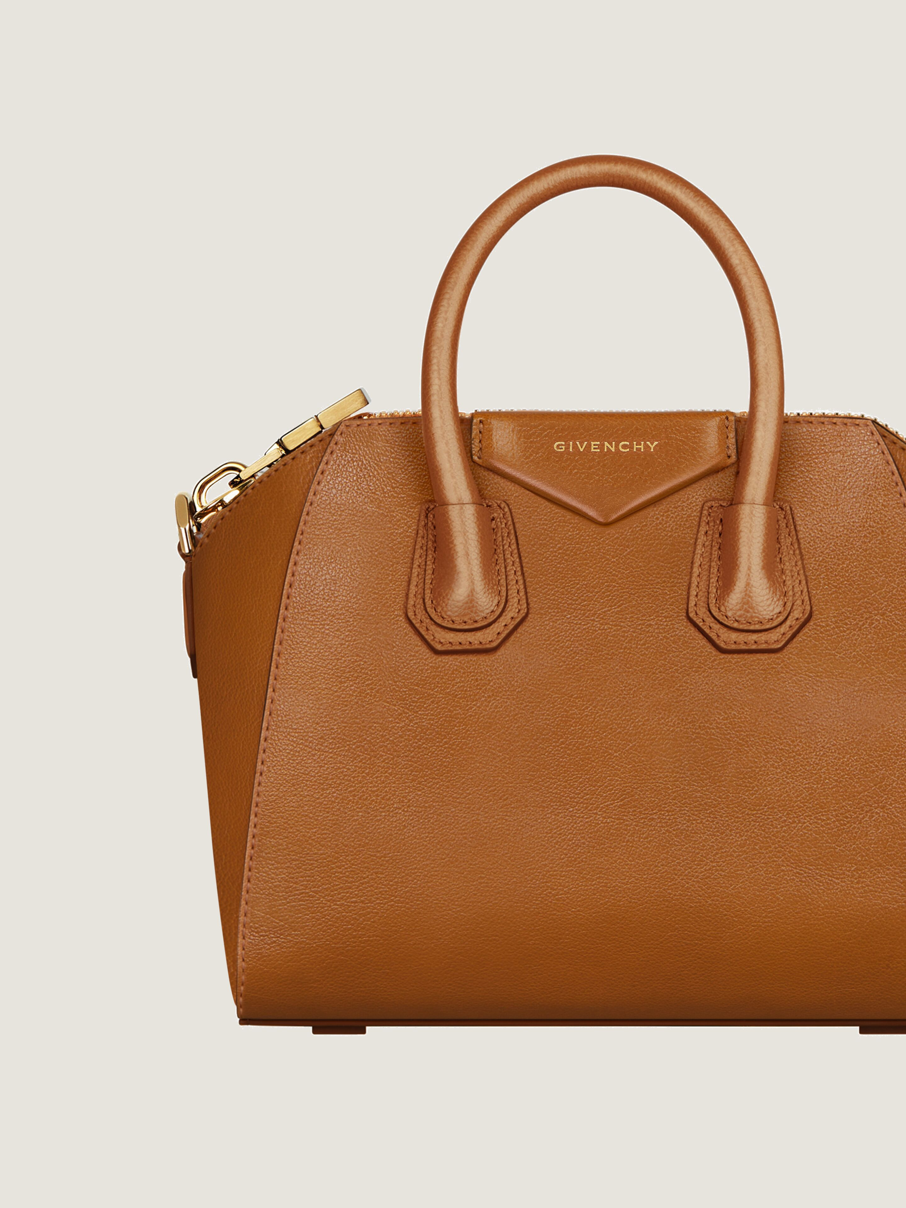MINI ANTIGONA BAG IN LEATHER - 5