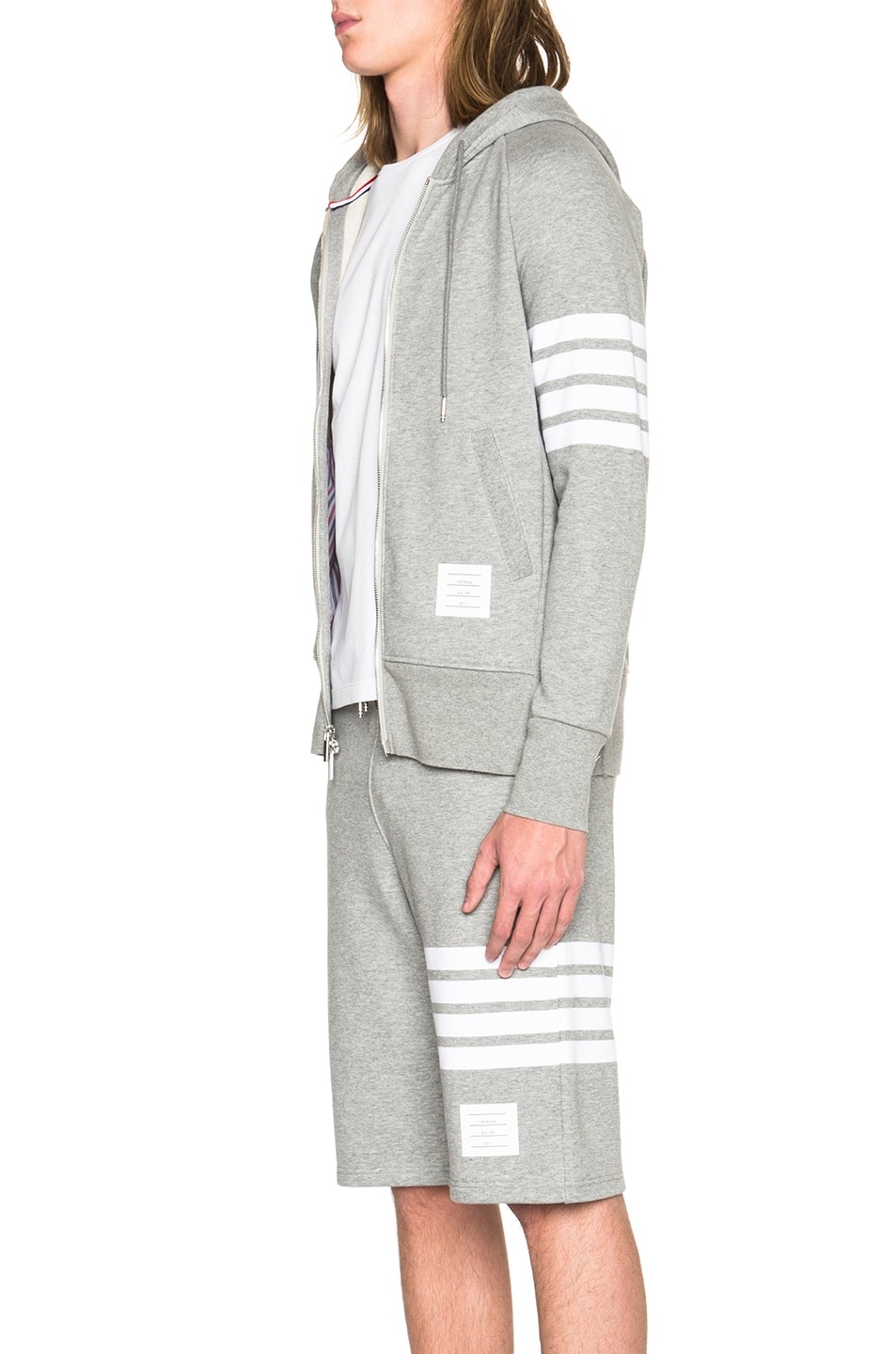 Engineered 4 Bar Zip Hoodie - 3