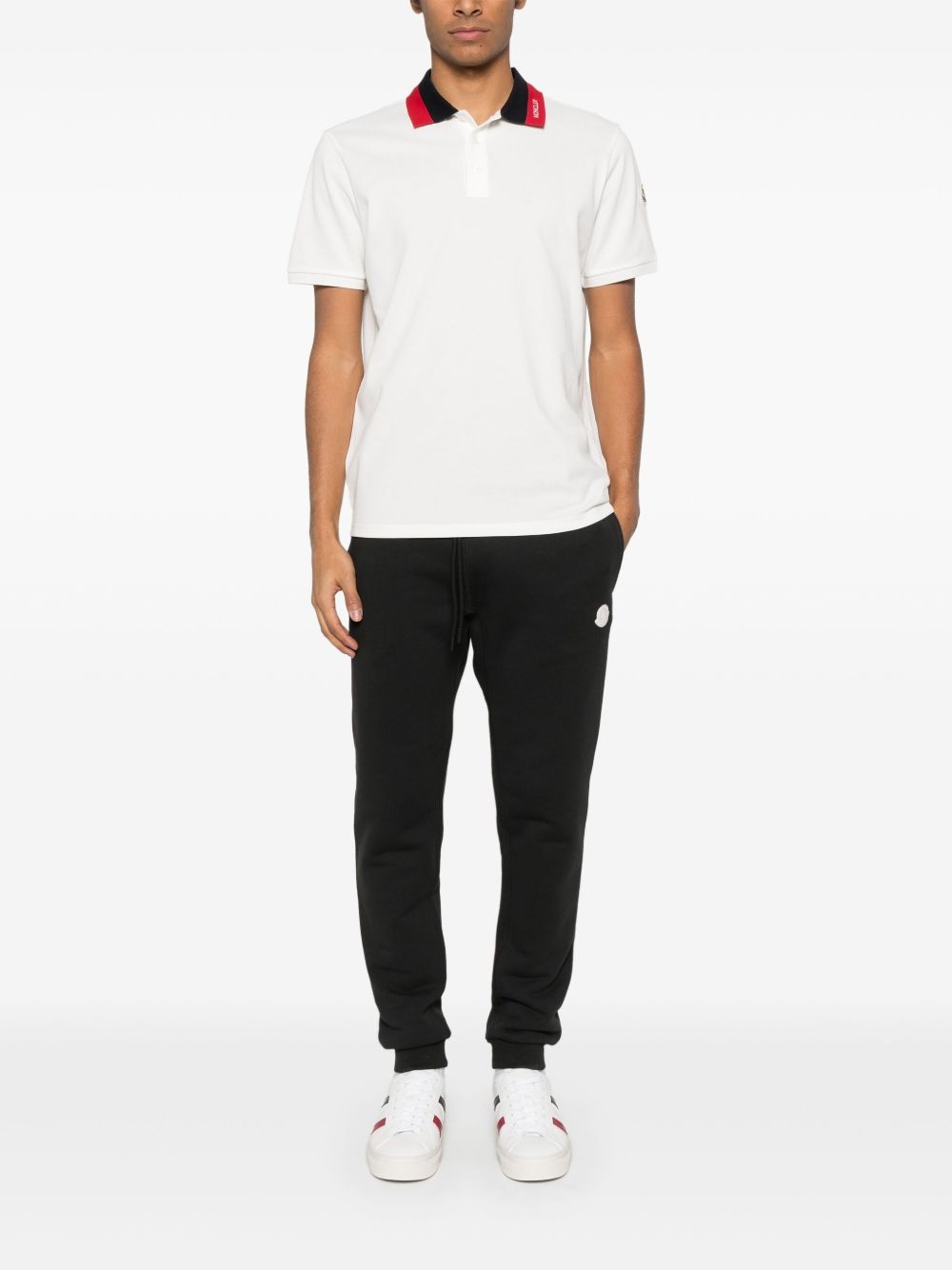 embroidered-logo piqué polo shirt - 2