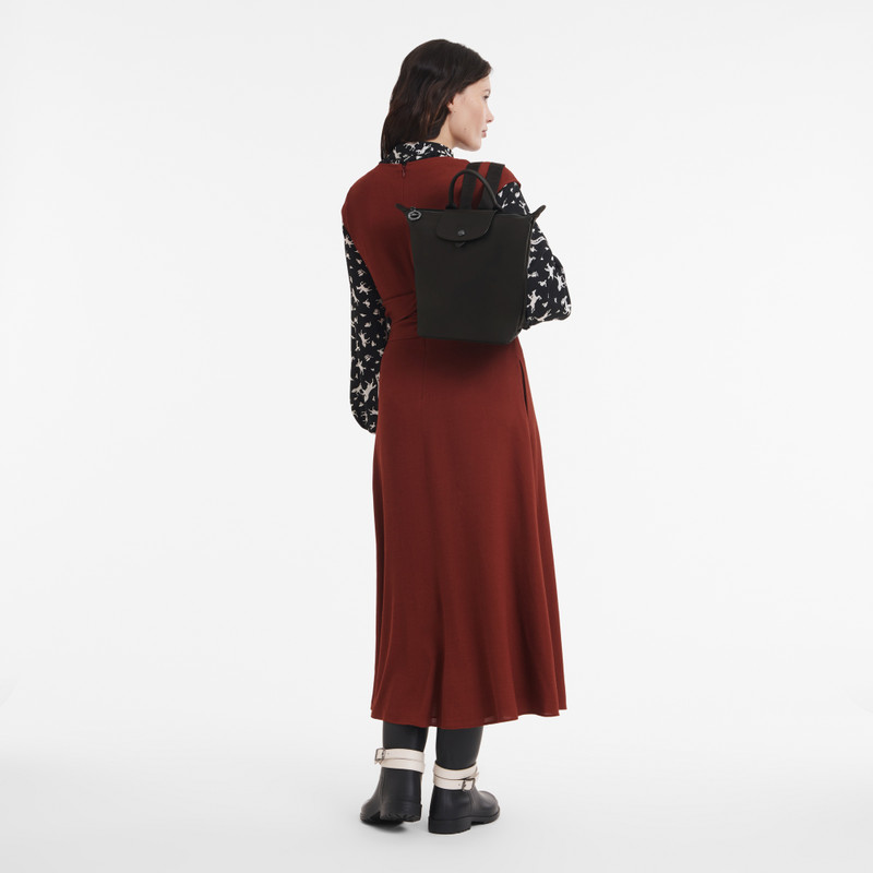 Longchamp Le Pliage Xtra S Backpack Black - Leather outlook