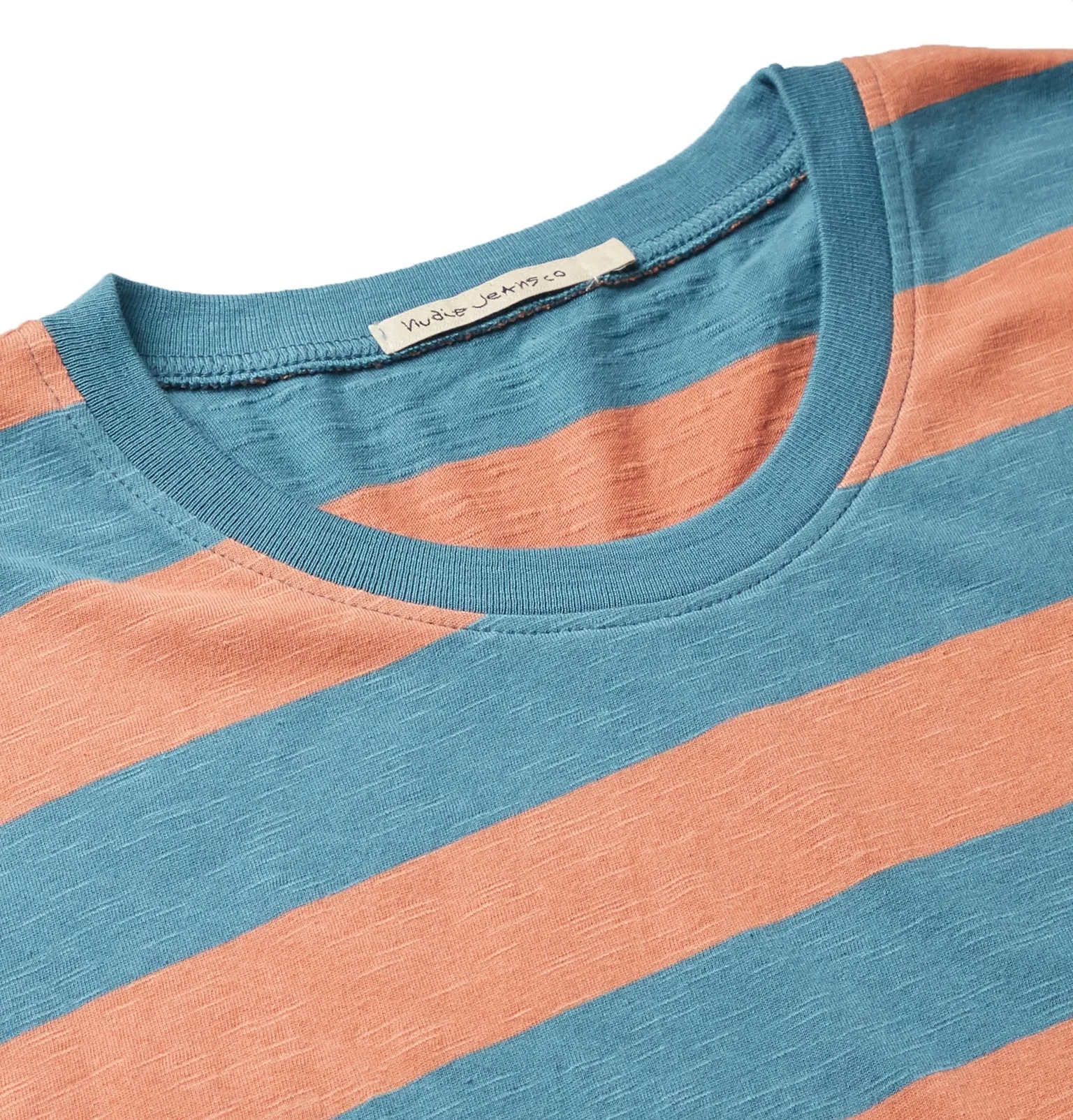 Roy Logo-Appliquéd Striped Slub Cotton-Jersey T-Shirt - 5