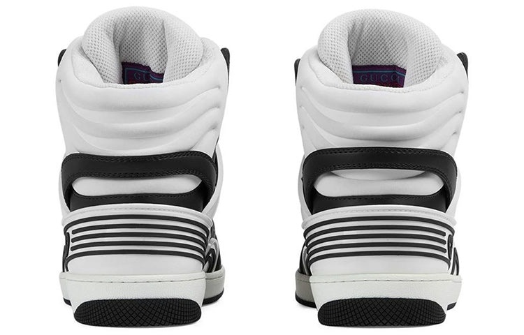 Gucci Basket High 'Black White' 673087-2SH80-1064 - 4