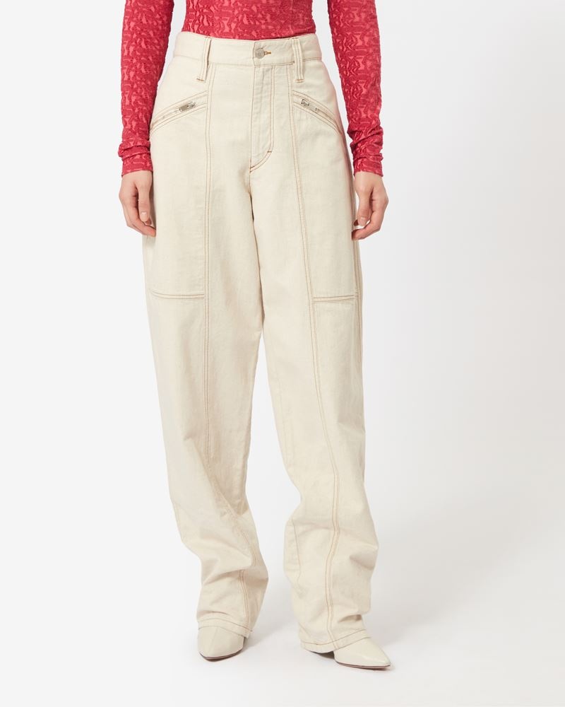 FANNY DENIM TROUSERS - 4