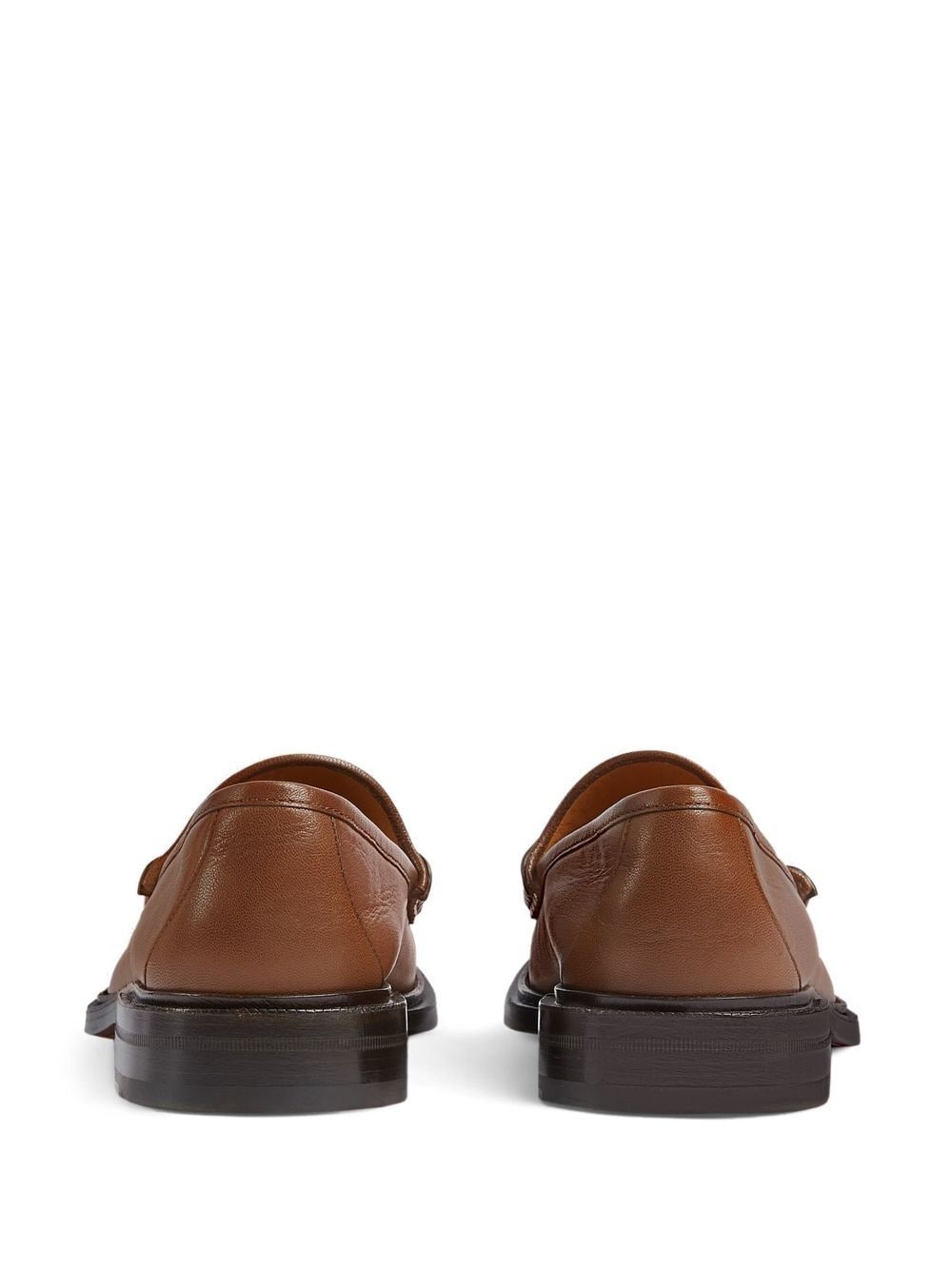 Horsebit almond-toe loafers - 3