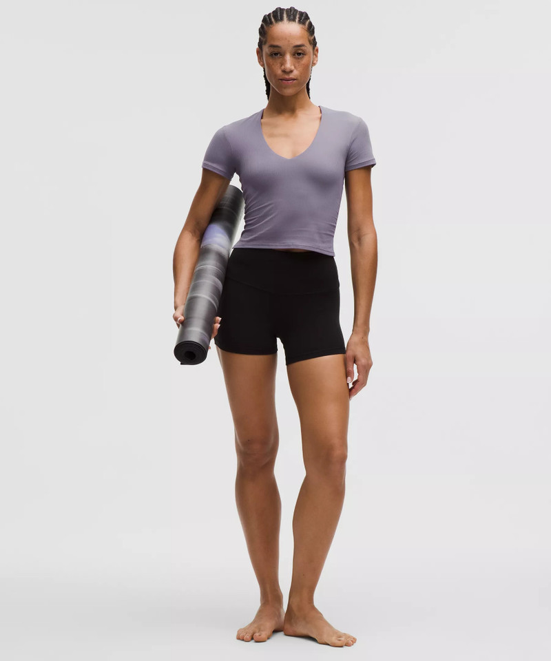 lululemon All It Takes Ribbed Nulu V-Neck T-Shirt *B–D Cups outlook