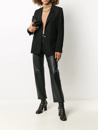 Ann Demeulemeester single-breasted blazer outlook