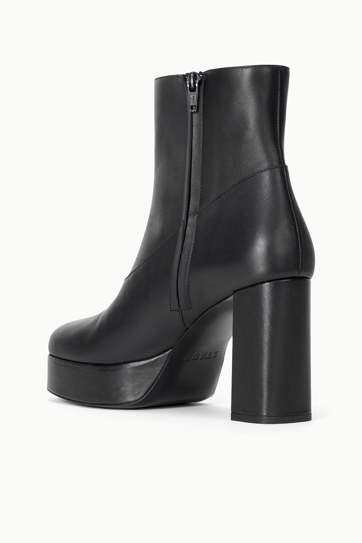 STAUD JODIE PLATFORM ANKLE BOOT BLACK - 4
