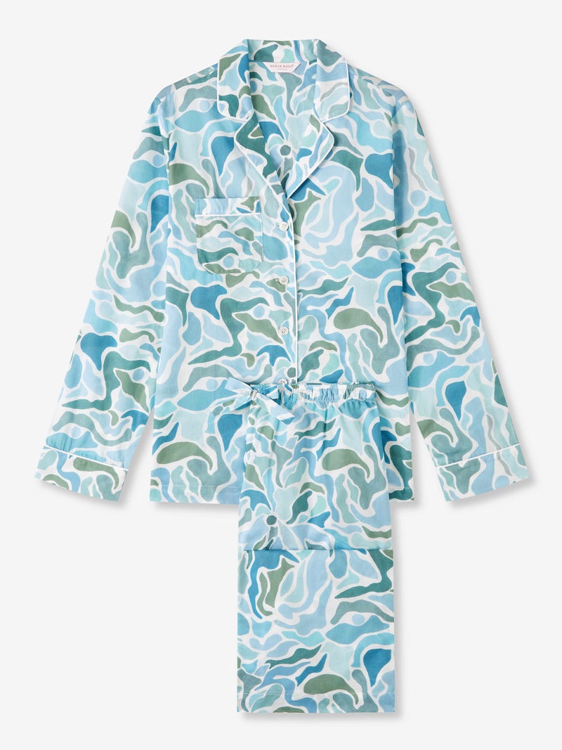 Women's Pyjamas Ledbury 61 Cotton Batiste Green - 1