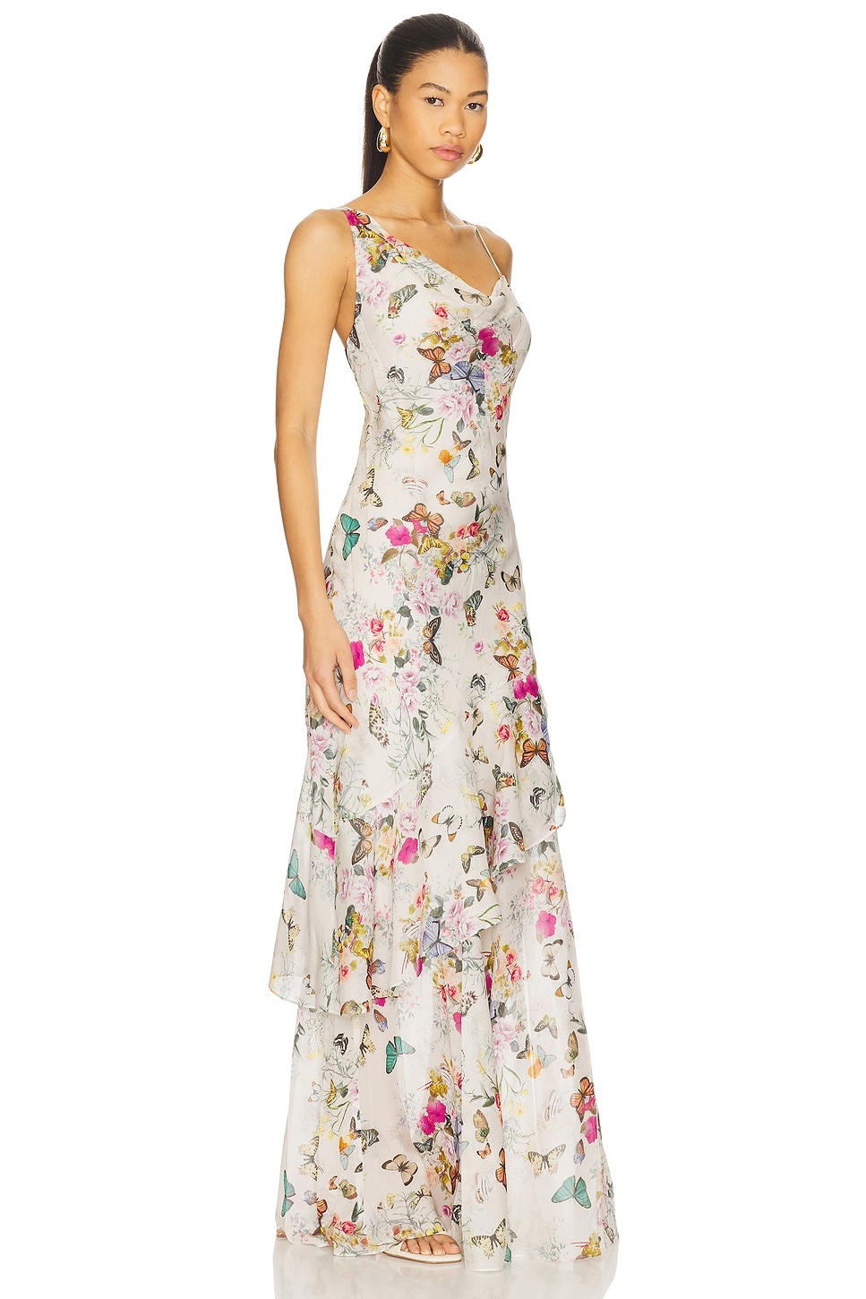 Viola Cowl Neck Gown - 2