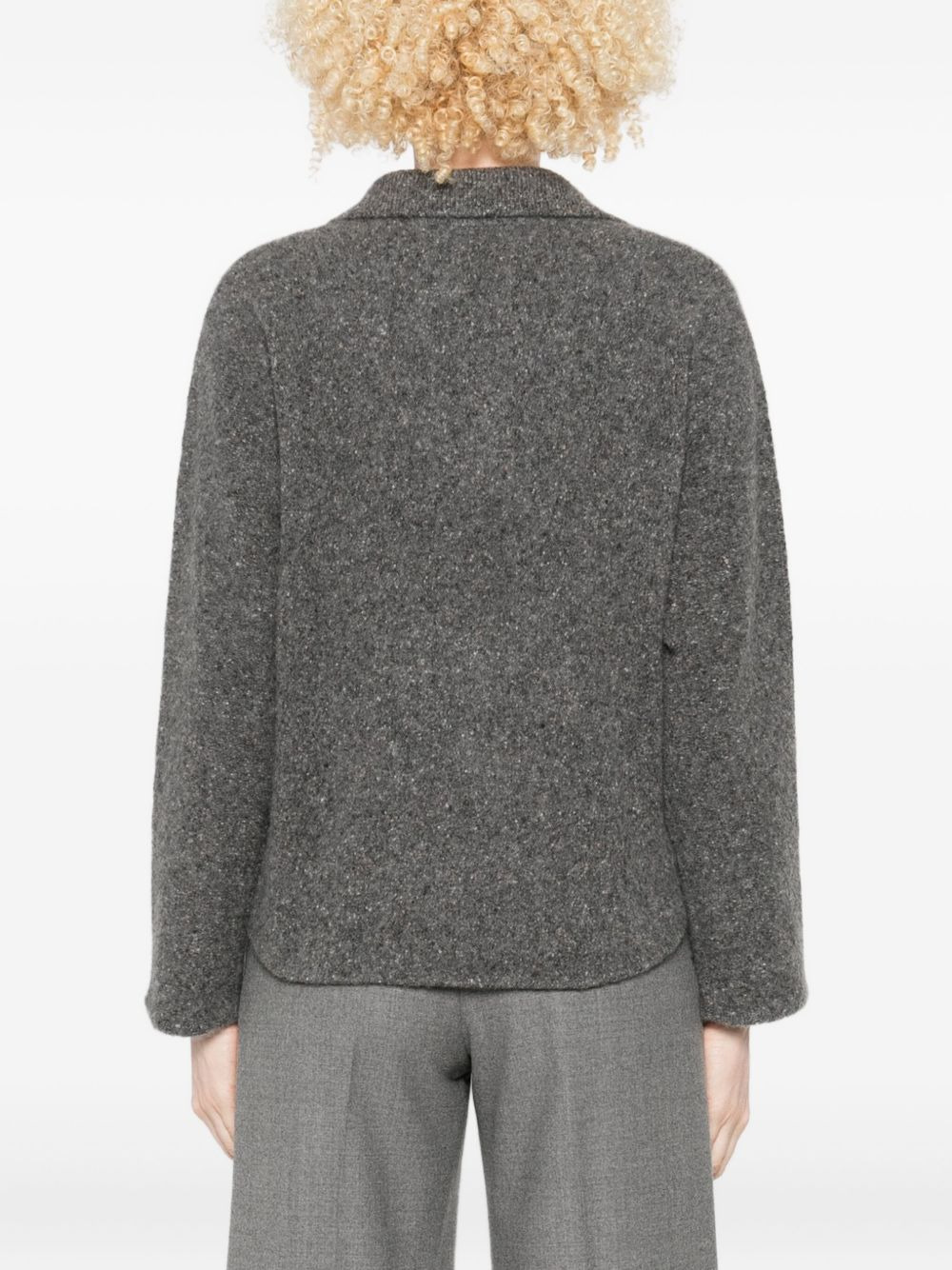 v-neck sweater - 4