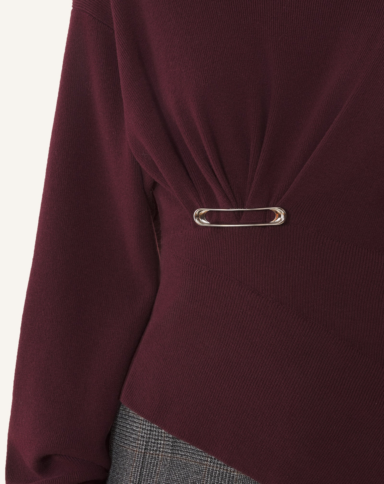 WOOL AND CASHMERE SWEATER - 5