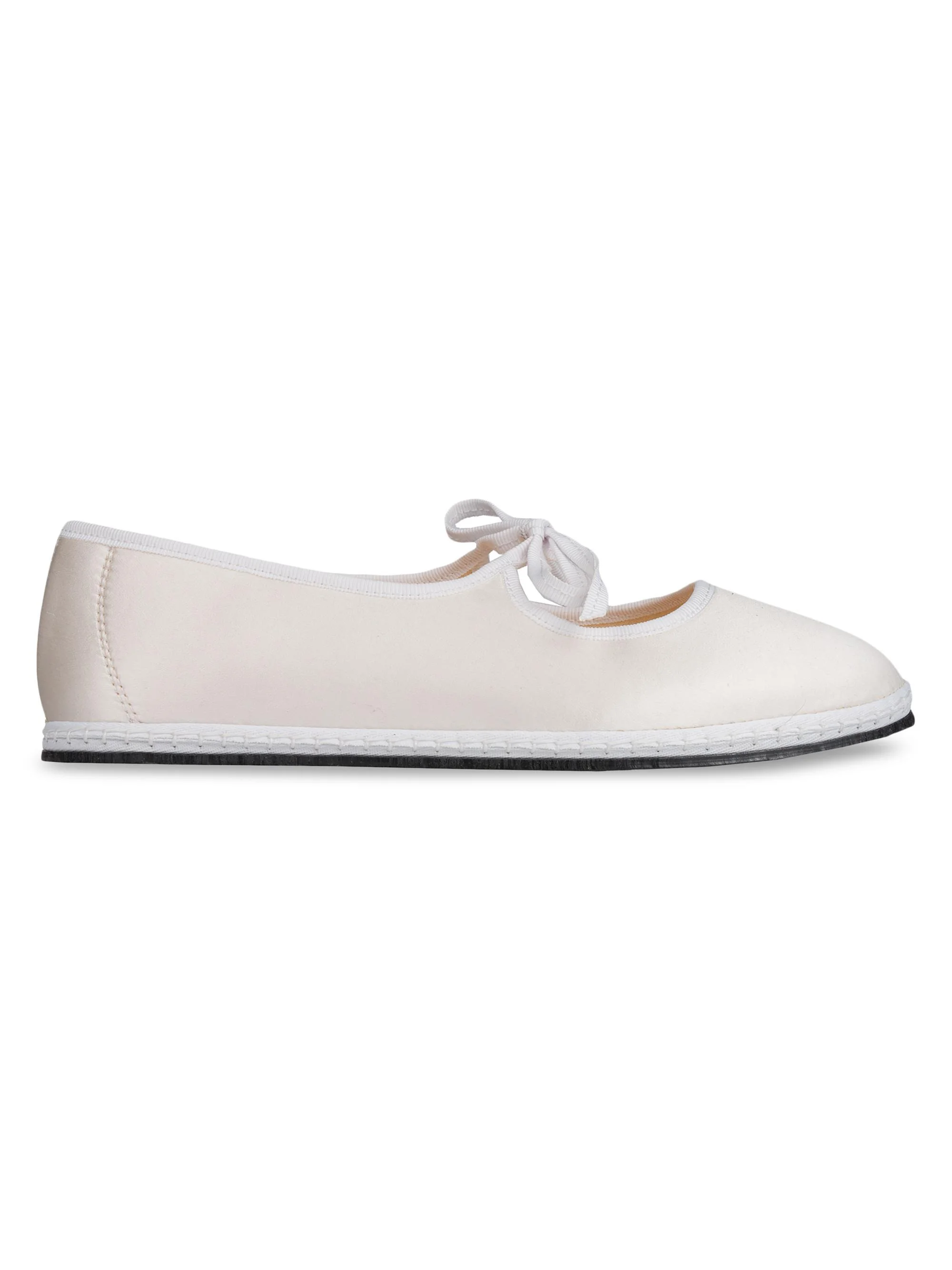 Women's Brigitte Round Toe Slippers - Snow White - 1