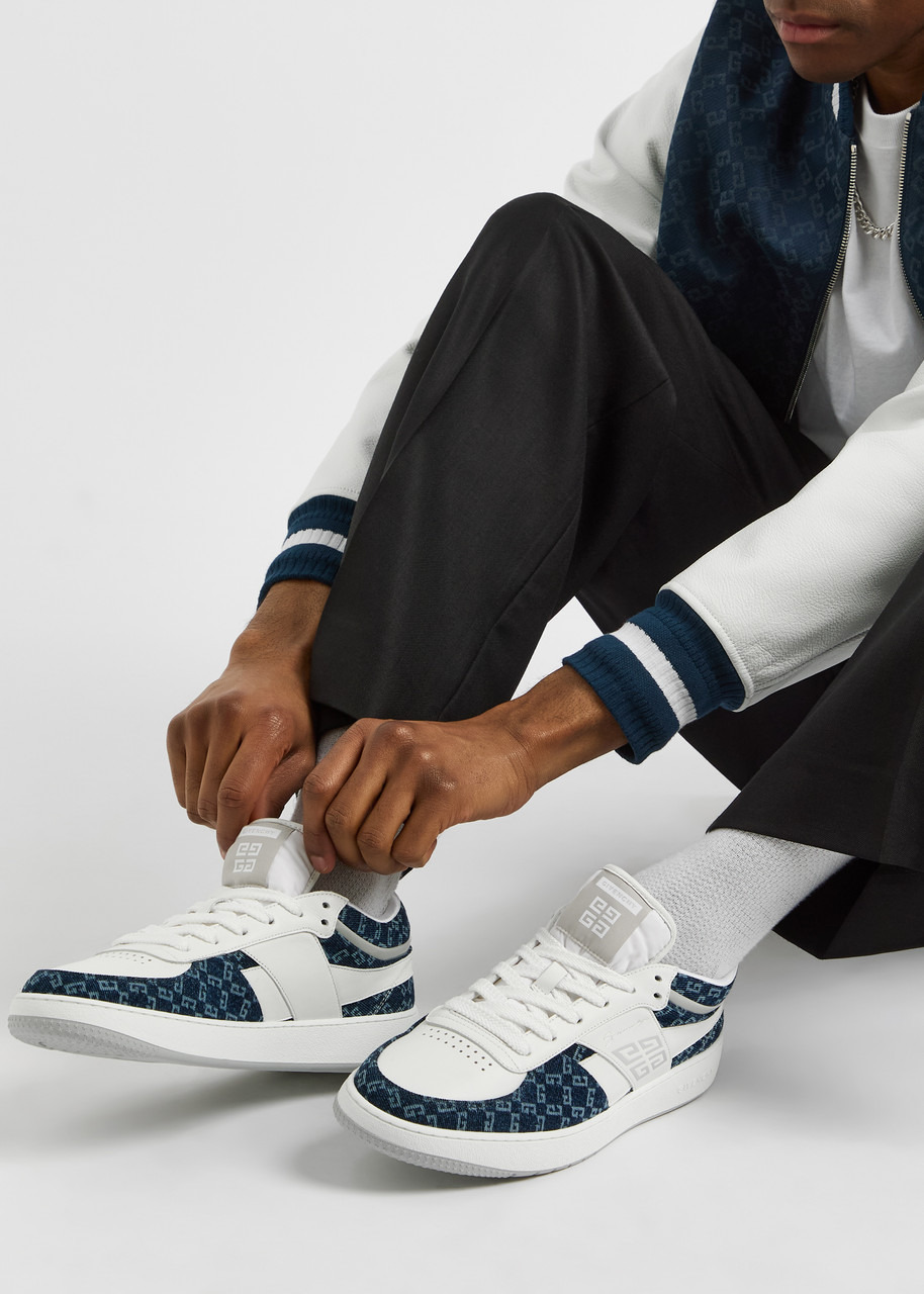 Givenchy G Move Panelled Leather Sneakers - 5