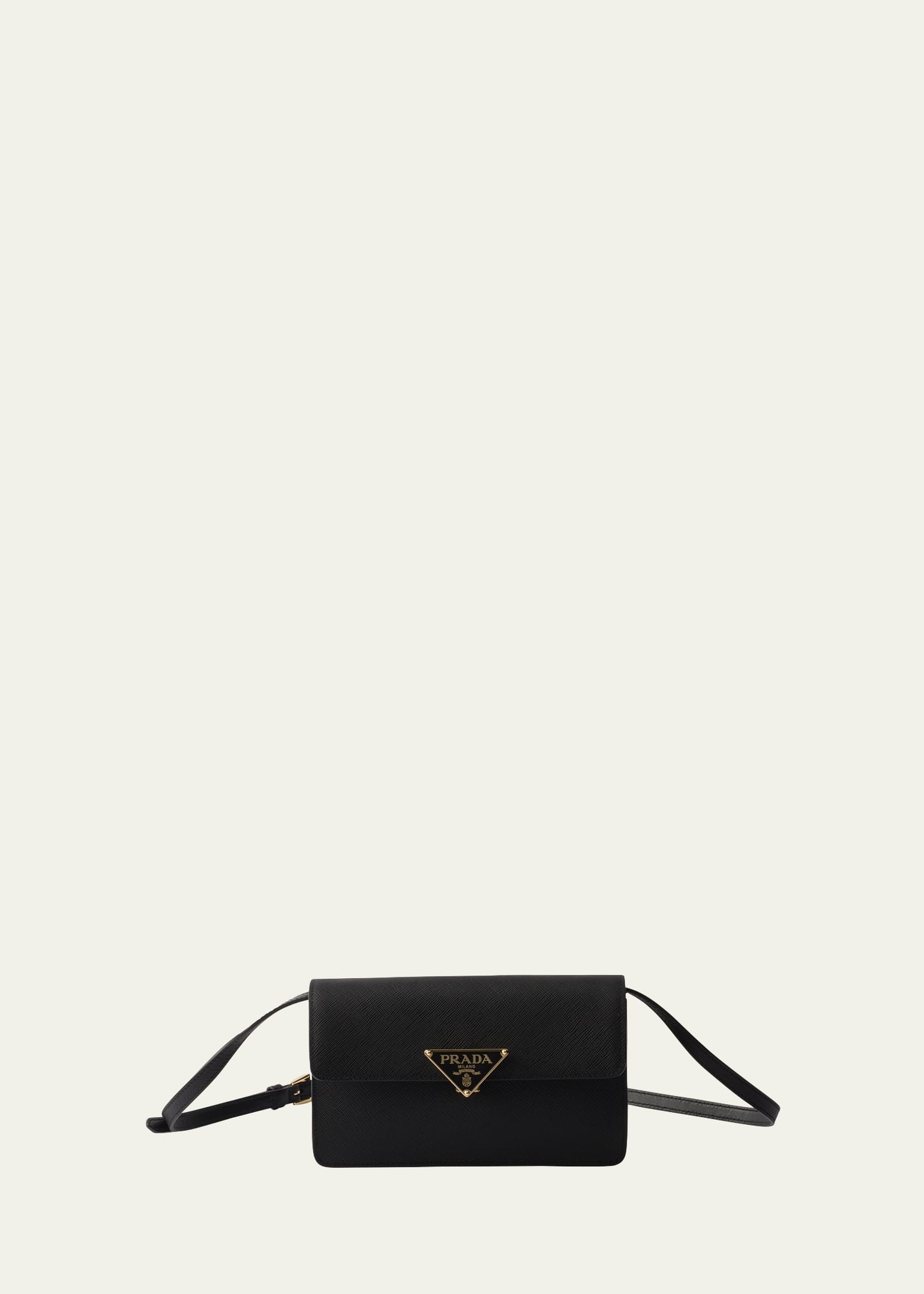 Mini Saffiano Leather Shoulder Bag - 1