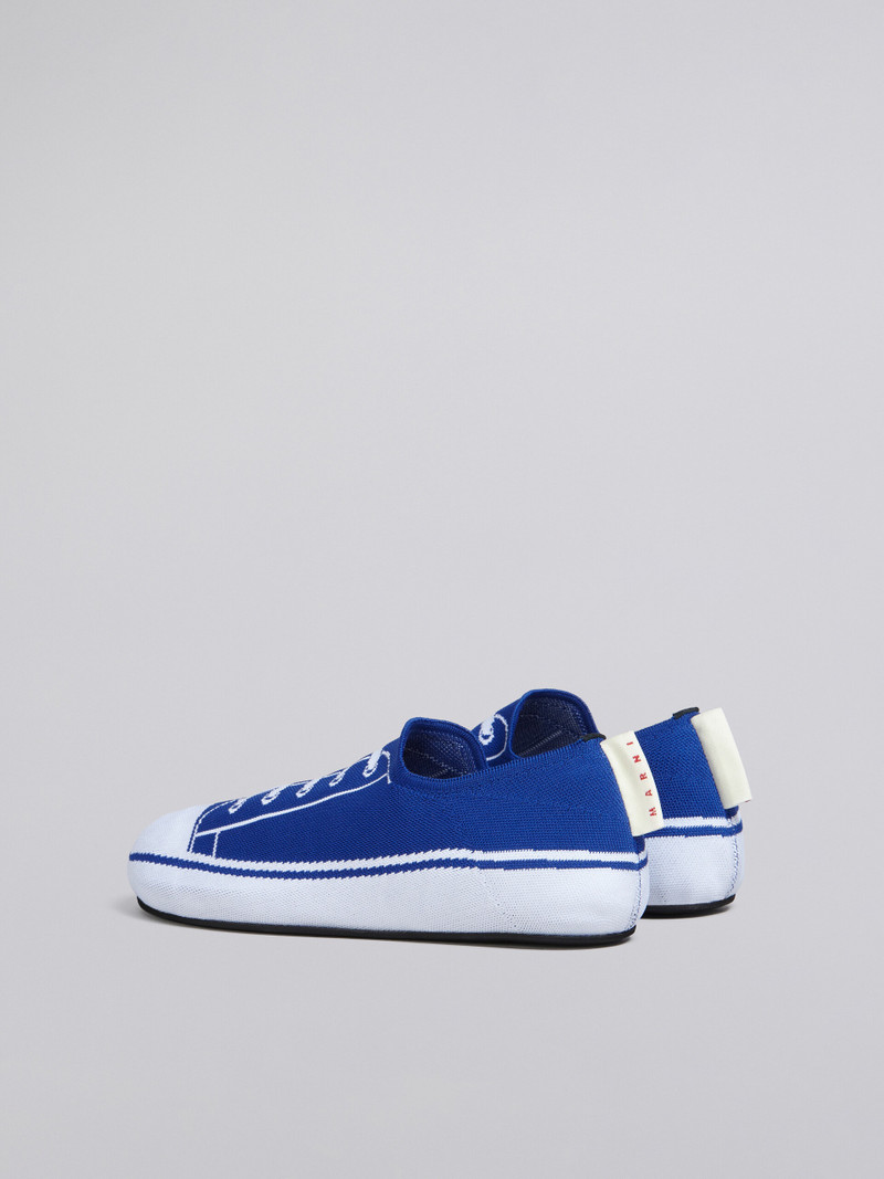 Marni TROMPE L'ŒIL JACQUARD LOW-TOP SNEAKER outlook