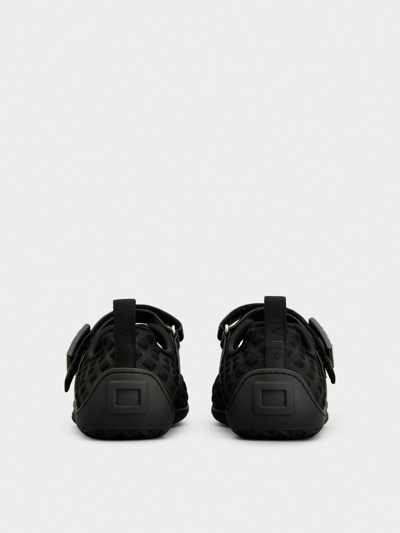 Roger Vivier Viv Low Mary Janes in fabric outlook