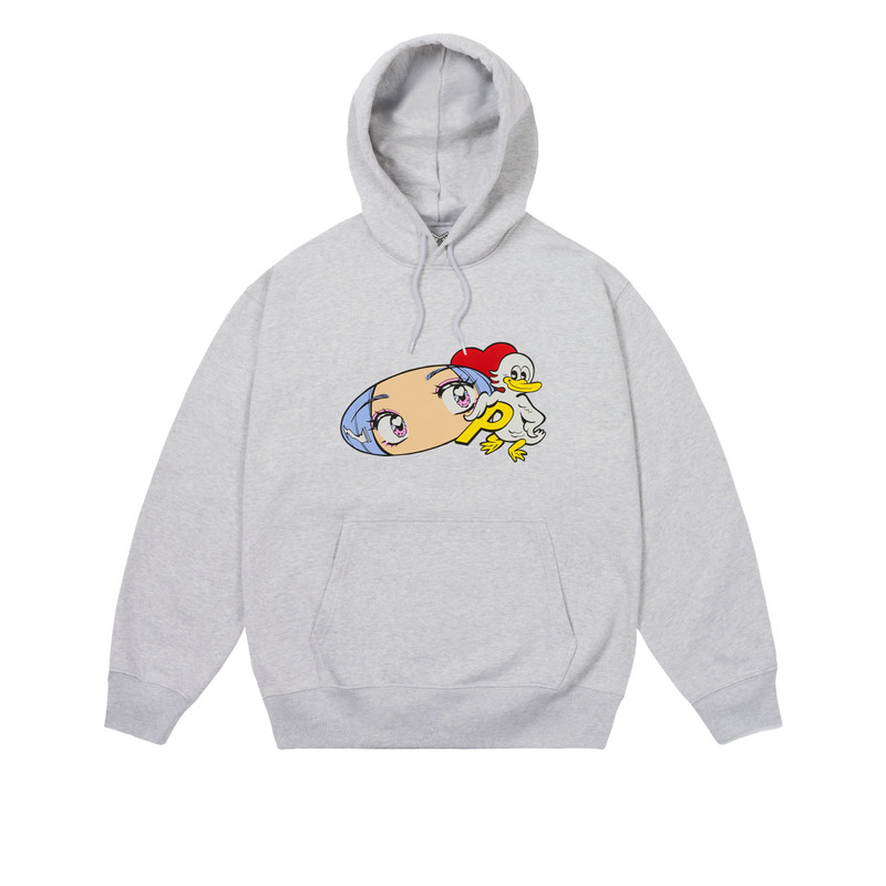 REAR VIEW HOOD GREY MARL 1