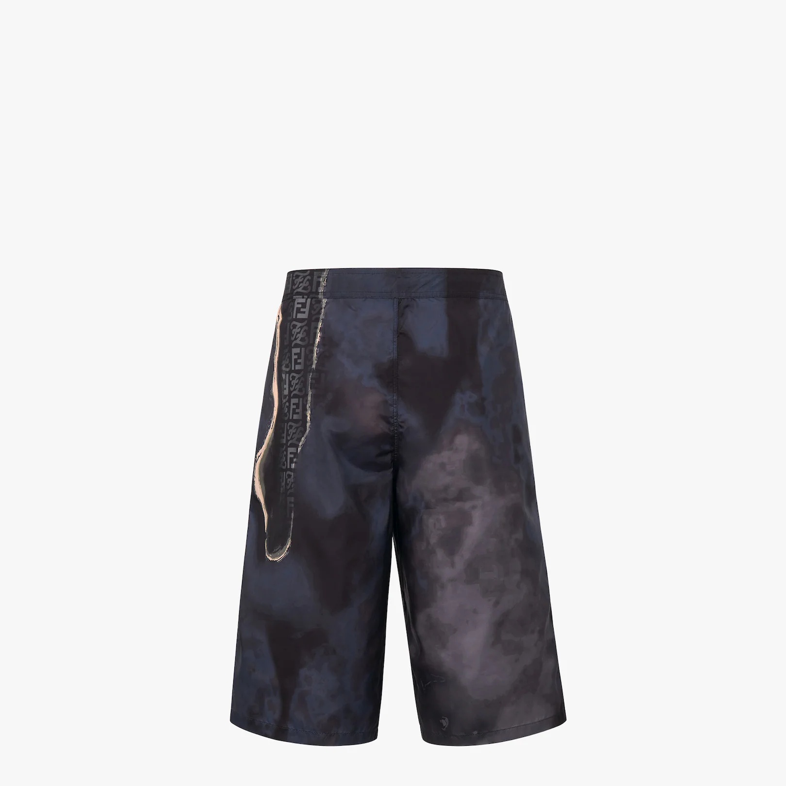 Black nylon Bermudas - 2