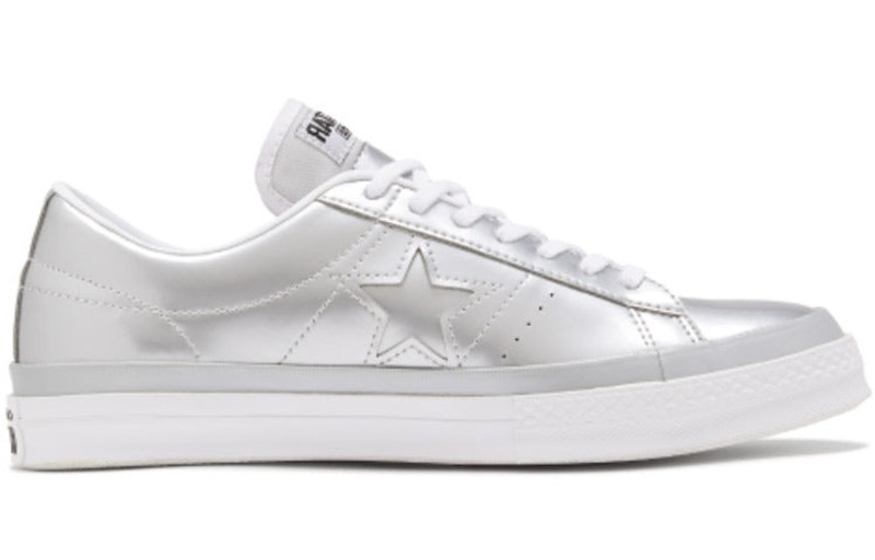 Converse one star low Silver 169803C 2