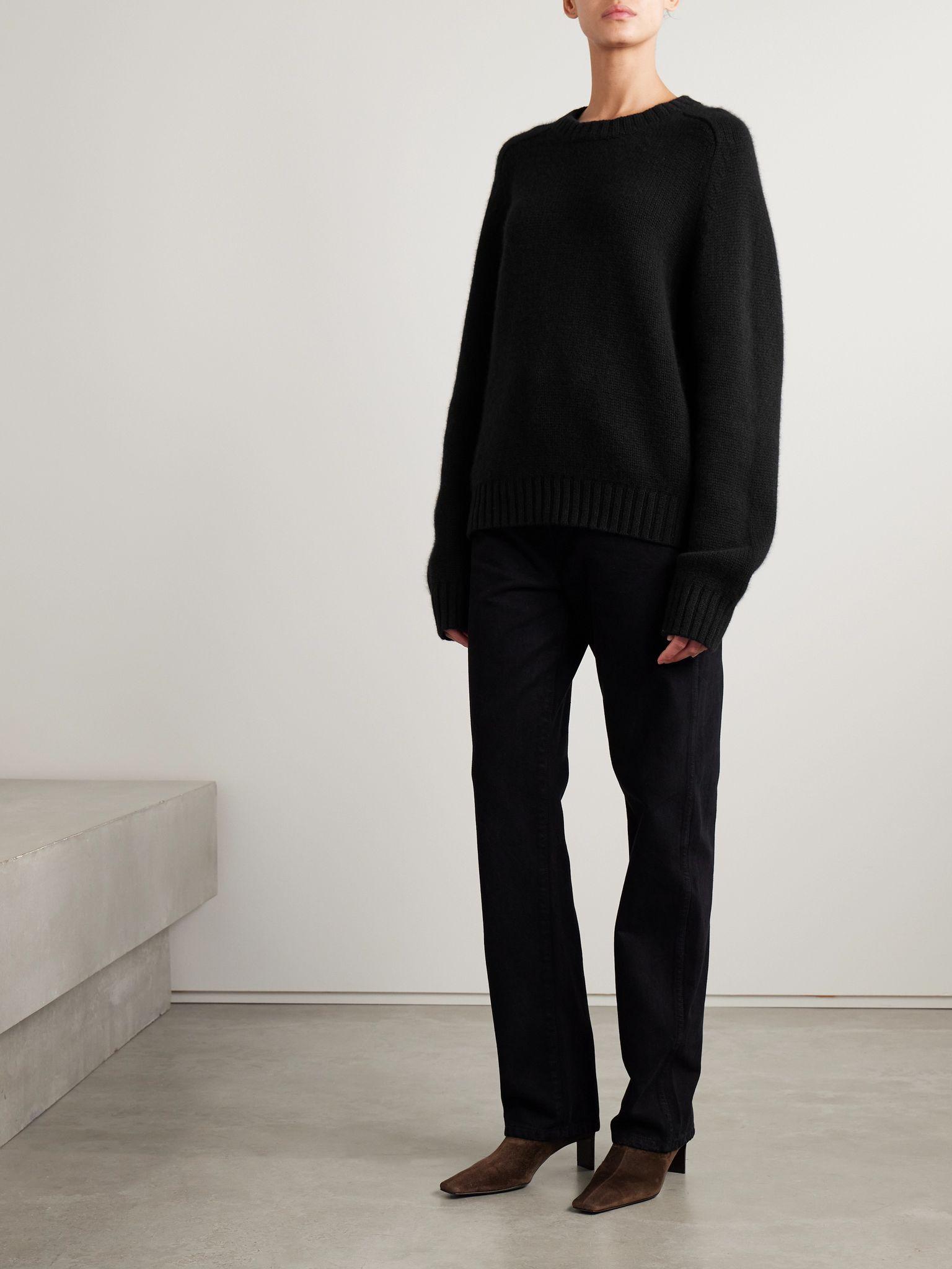 Mae cashmere sweater Black - 2