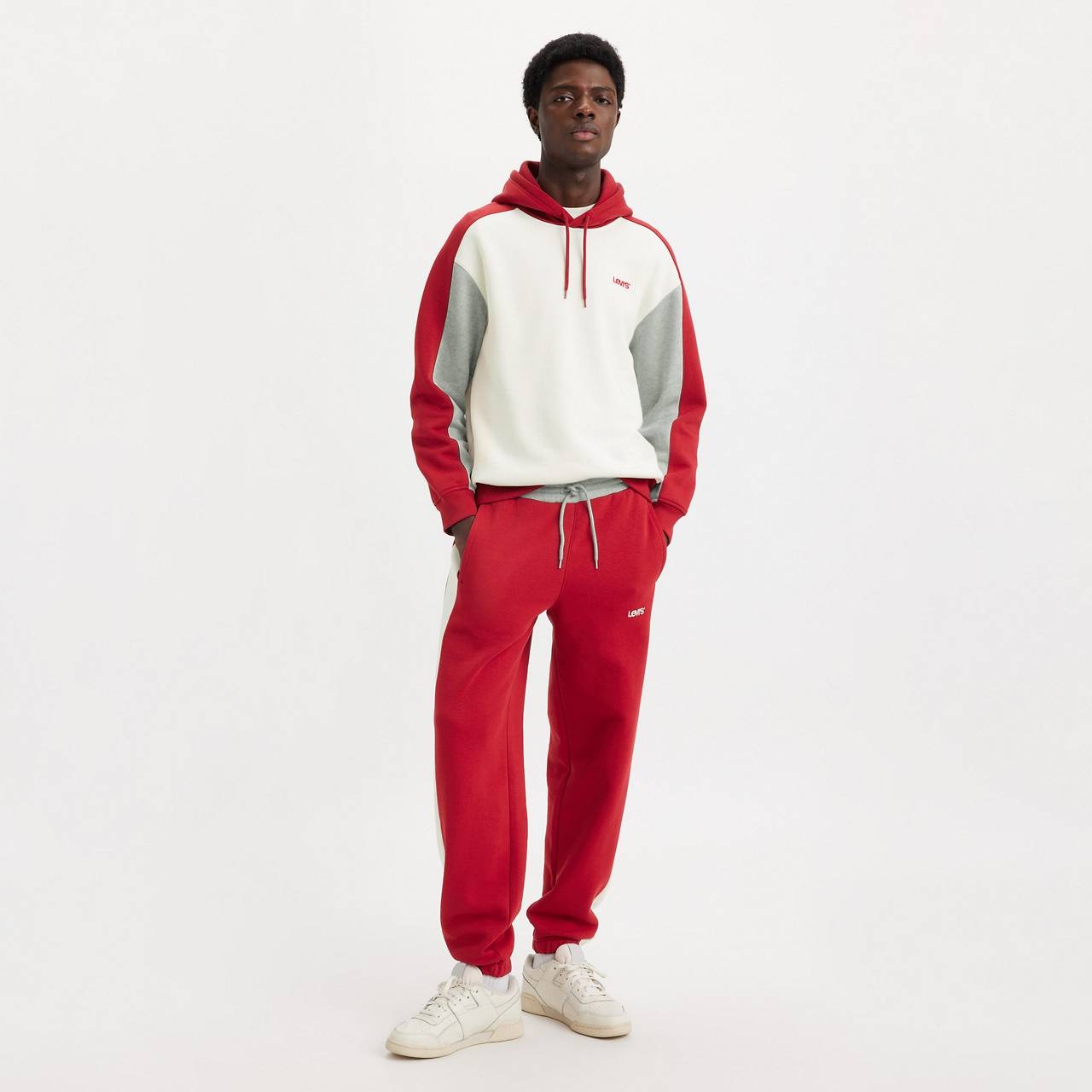 COLORBLOCKED MEN'S SWEATPANTS - 2