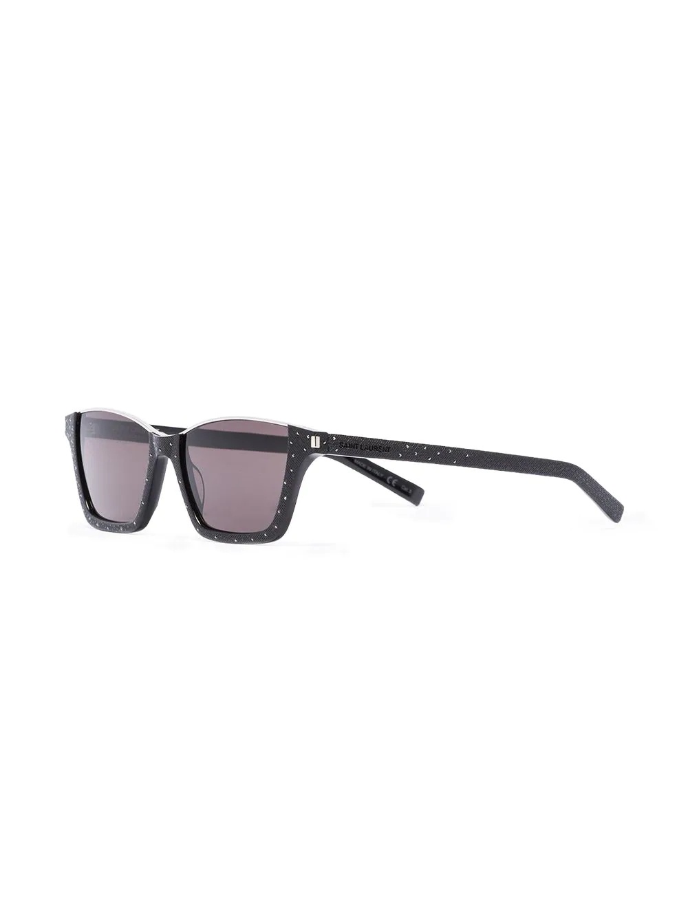 rimless detail studded sunglasses - 3