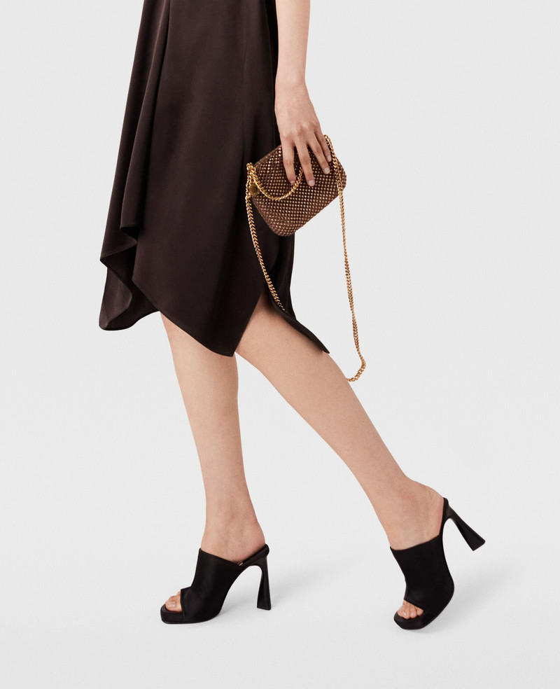 Falabella Crystal Mesh Mini Tote Bag 6