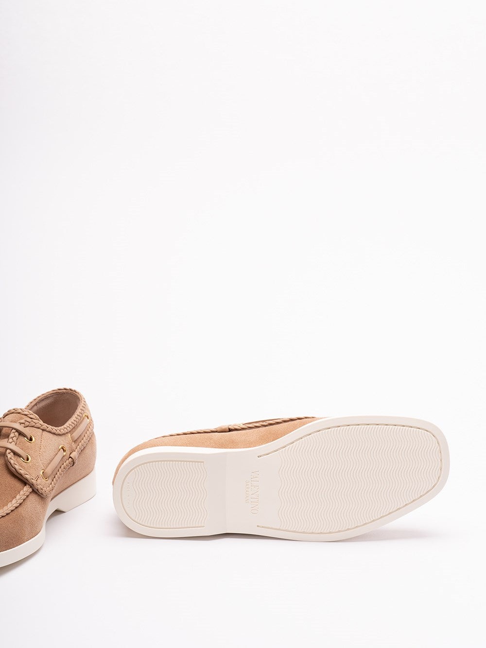 Valentino Garavani Women `Valentino Garavani Palm Avenue` Boat Shoes - 4