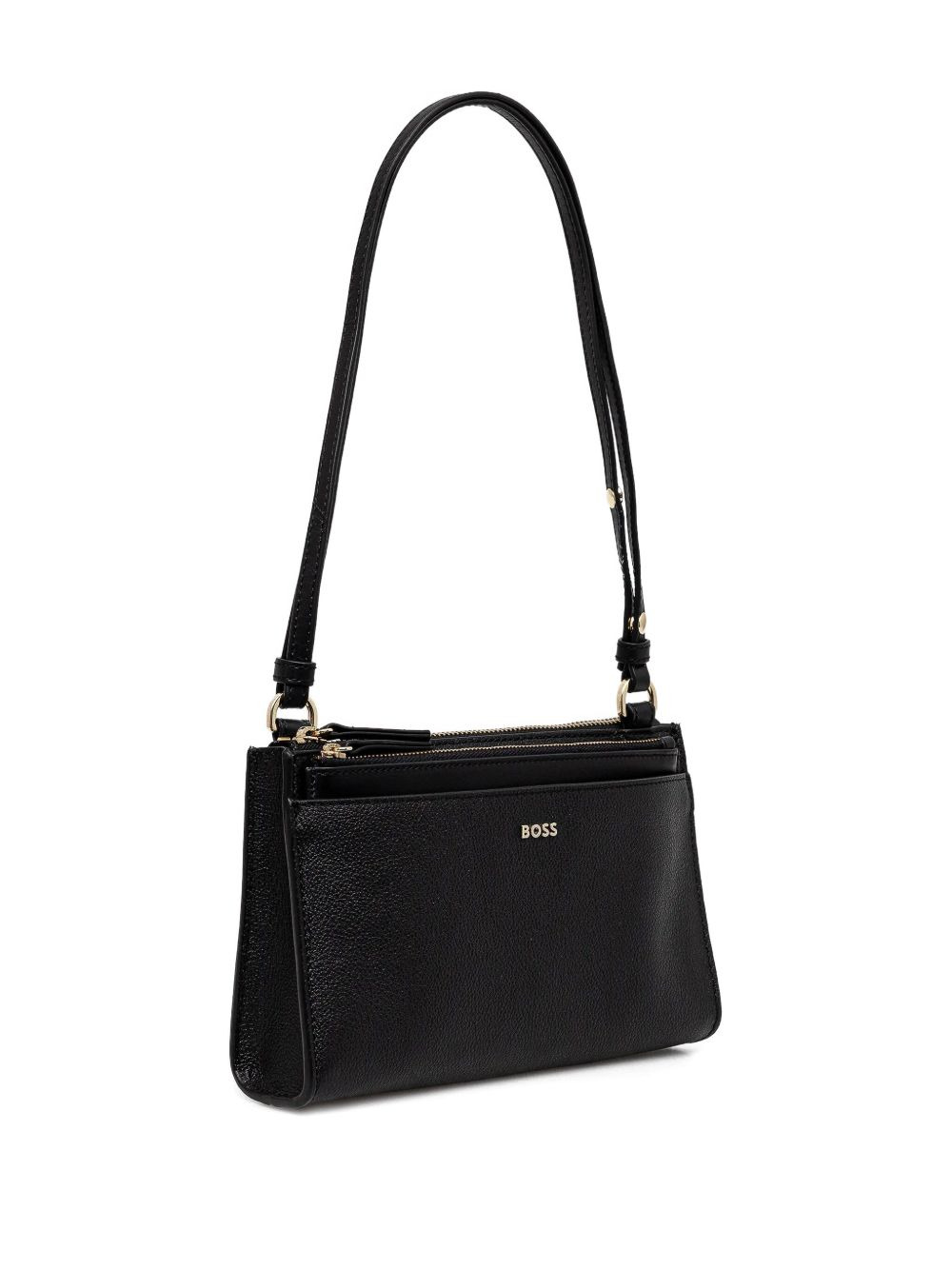 logo-plaque shoulder bag - 2