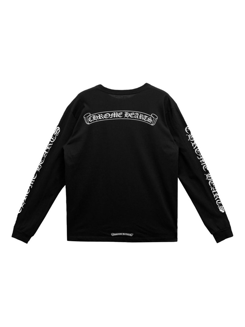 Chrome Hearts Stadium Scroll "Black" T-shirt outlook