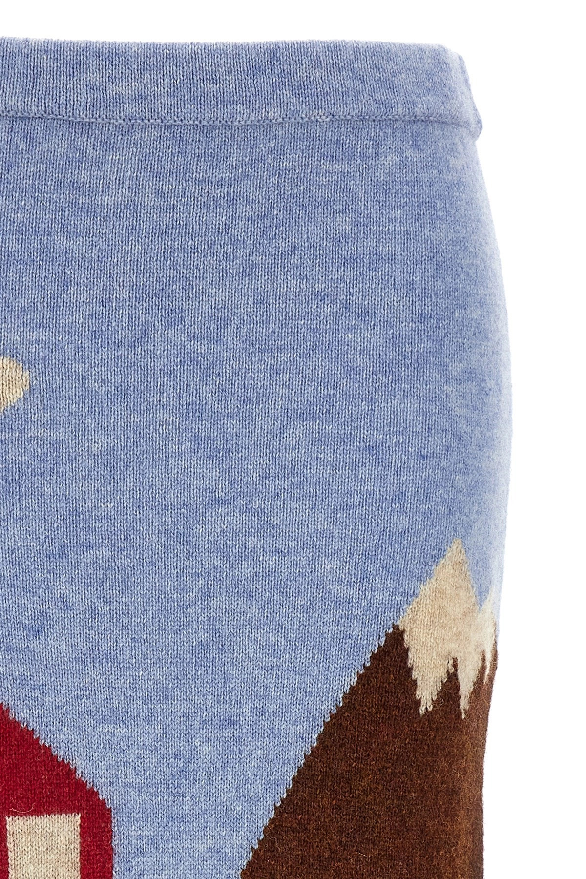 Shetland knit skirt - 3
