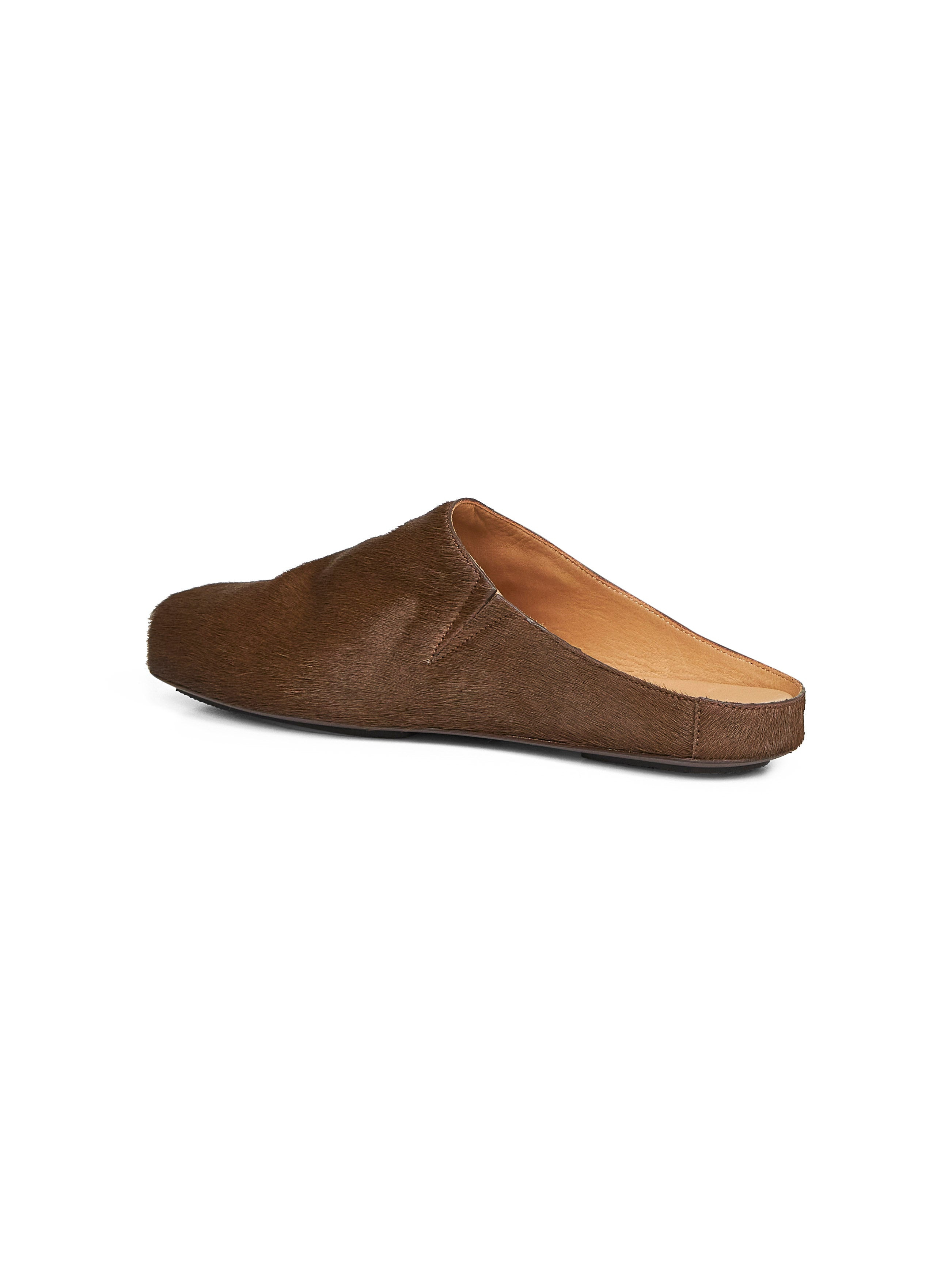 Green short haircalfskin Ballet Slipper - 3