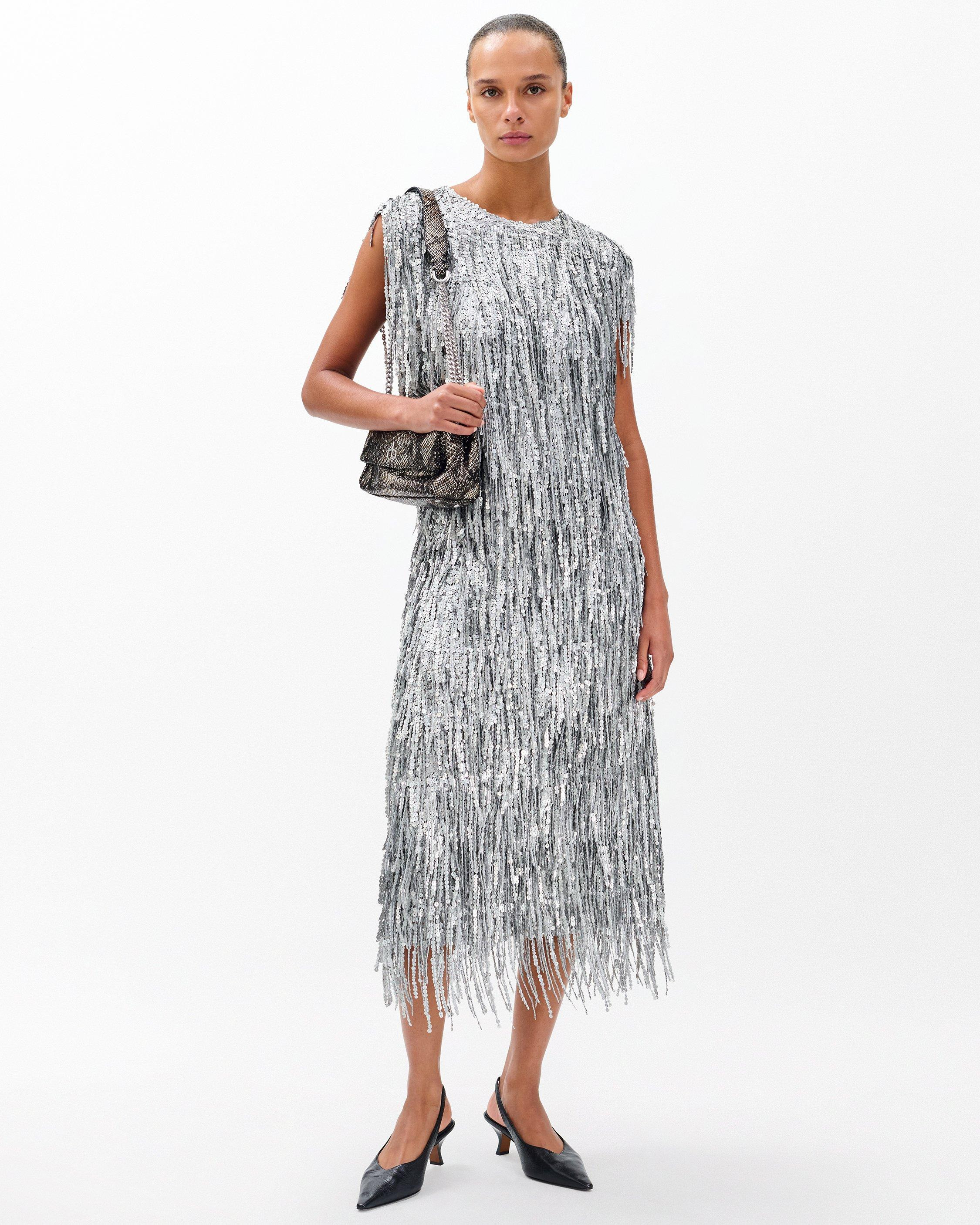 Billie Sequined Tassel Top - 6